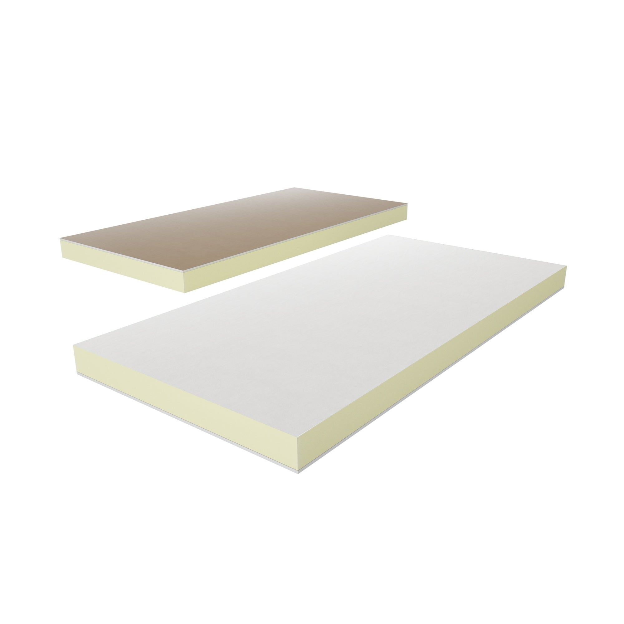 termPIR AL + GK PIR dosky s integrovaným bielym sadrokartónom 2600x1200mm_1