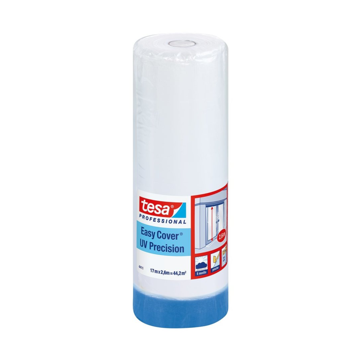 tesa Easy Cover Fólia zakrývacia s textilnou UV páskou