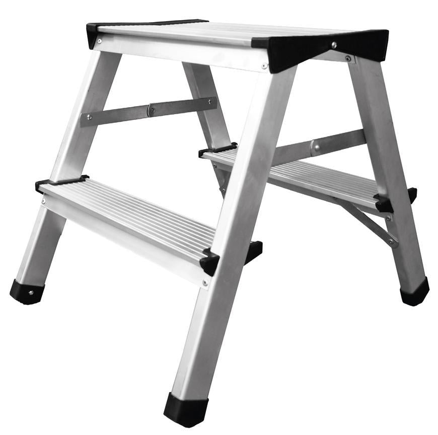Schodíky Strend Pro DD2, 2x2, max. 125 kg, ALU, obojstranné