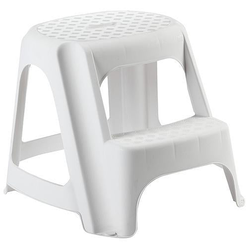 Stupadlo plastové, 2 stupne, 40 cm, biele, nos. 150 kg