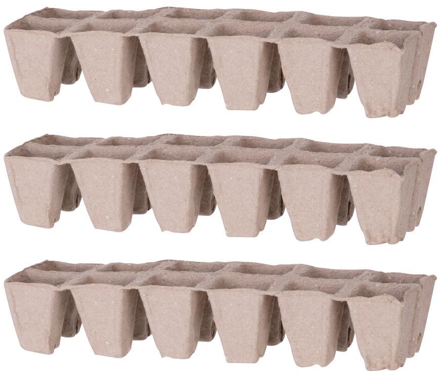 Sadbovač Strend Pro Herrison P1112, papierový, 12 priesad, bal. 3 ks