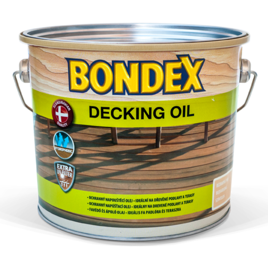 BONDEX DECKING OIL napúšťací syntetický ochranný olej na drevo exteriér