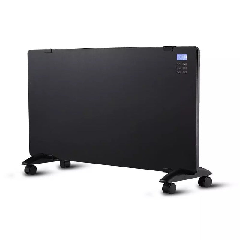 Elektrický ohrievač s diaľkovým ovládačom 2000W IP24 čierny VT-2000WRD (V-TAC)