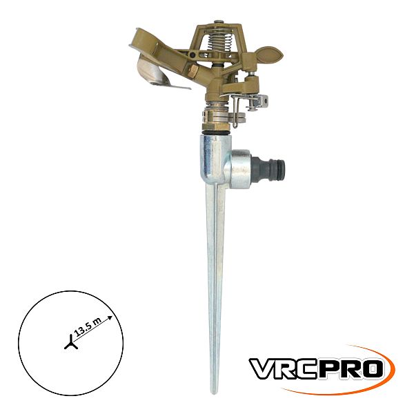 Impulzný zavlažovač kovový s hrotom 27cm