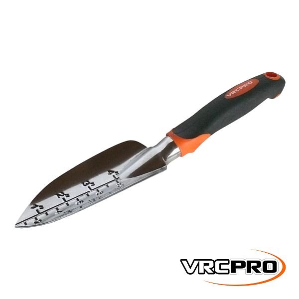 Lopatka na sadenie s mierkou 295mm oceľová VRCPRO