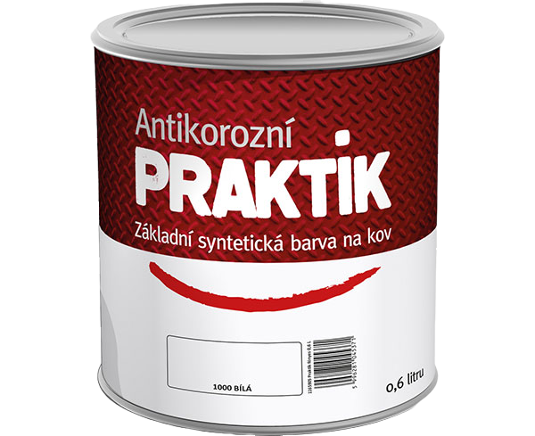 PRAKTIK Antikorózna základná syntetická farba na kov