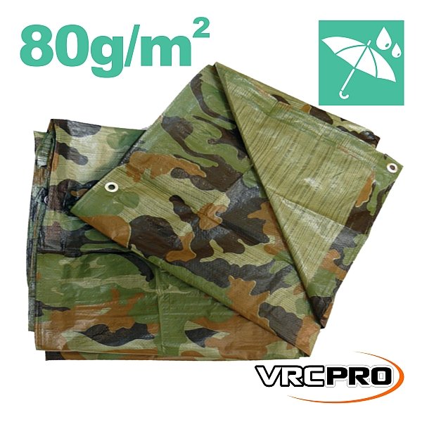 Plachta krycia 80g maskovacia VRCPRO