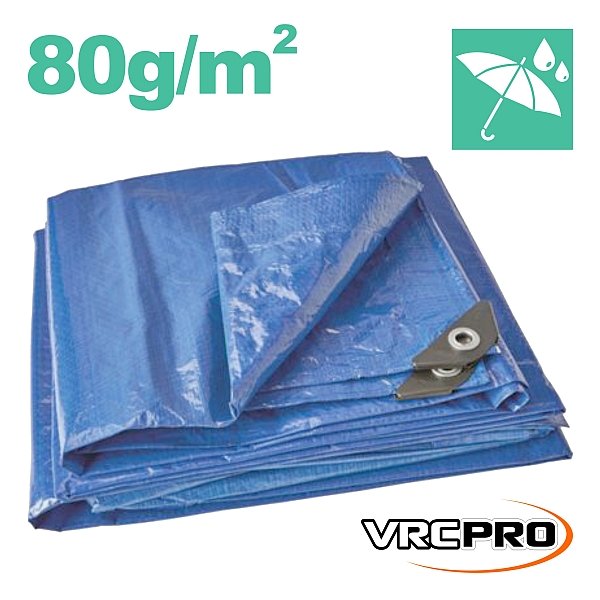 Plachta krycia 80g modrá VRCPRO