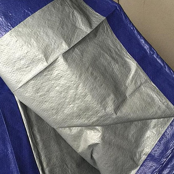 Plachta krycia obojstranná 140g modro-strieborná VRCPRO