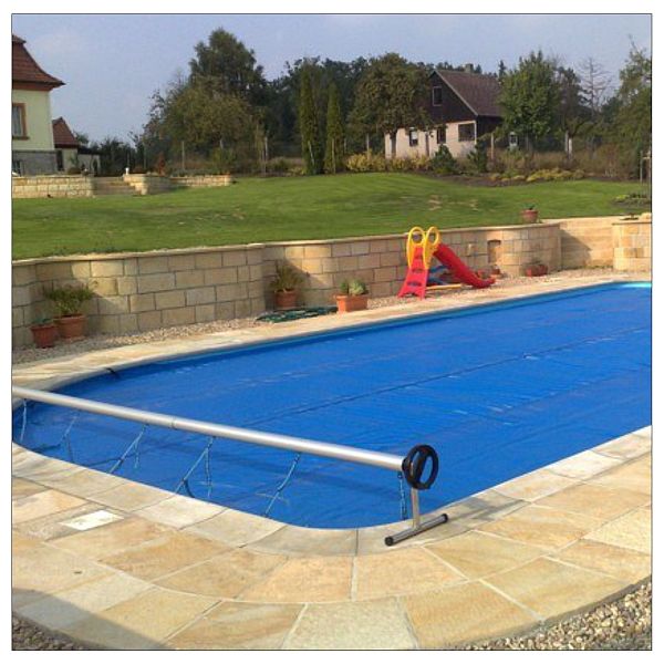 Plachta krycia obojstranná 140g modro-strieborná VRCPRO