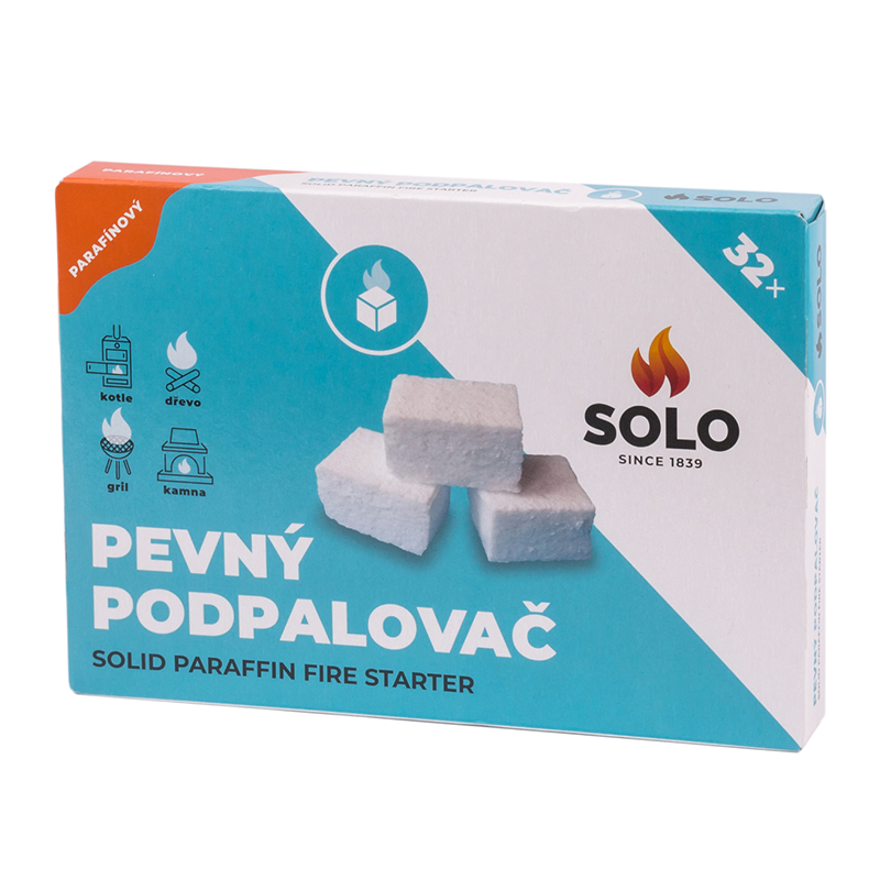 Podpalovač pevný parafínový 32ks