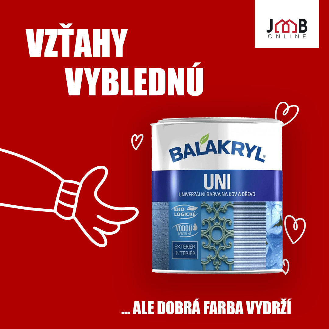 BALAKRYL UNI - Valentín na JMBonline