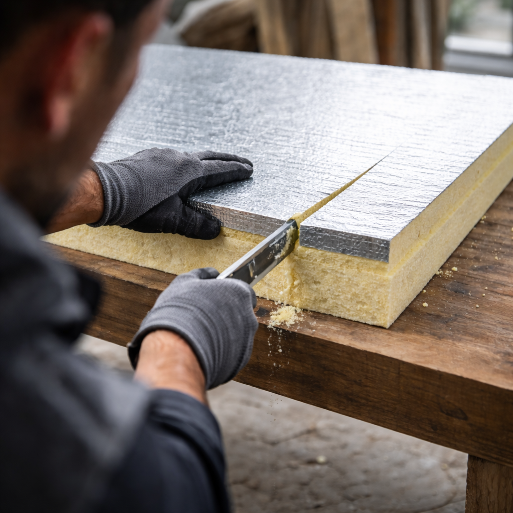 Ako správne rezať PIR dosky? 