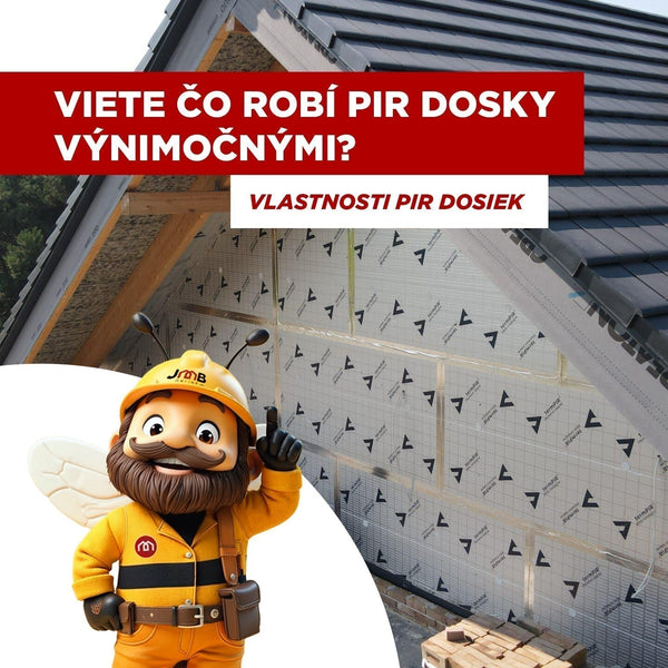 PIR dosky: kompletný sprievodca - vlastnosti, hrúbka, použitie aj montáž