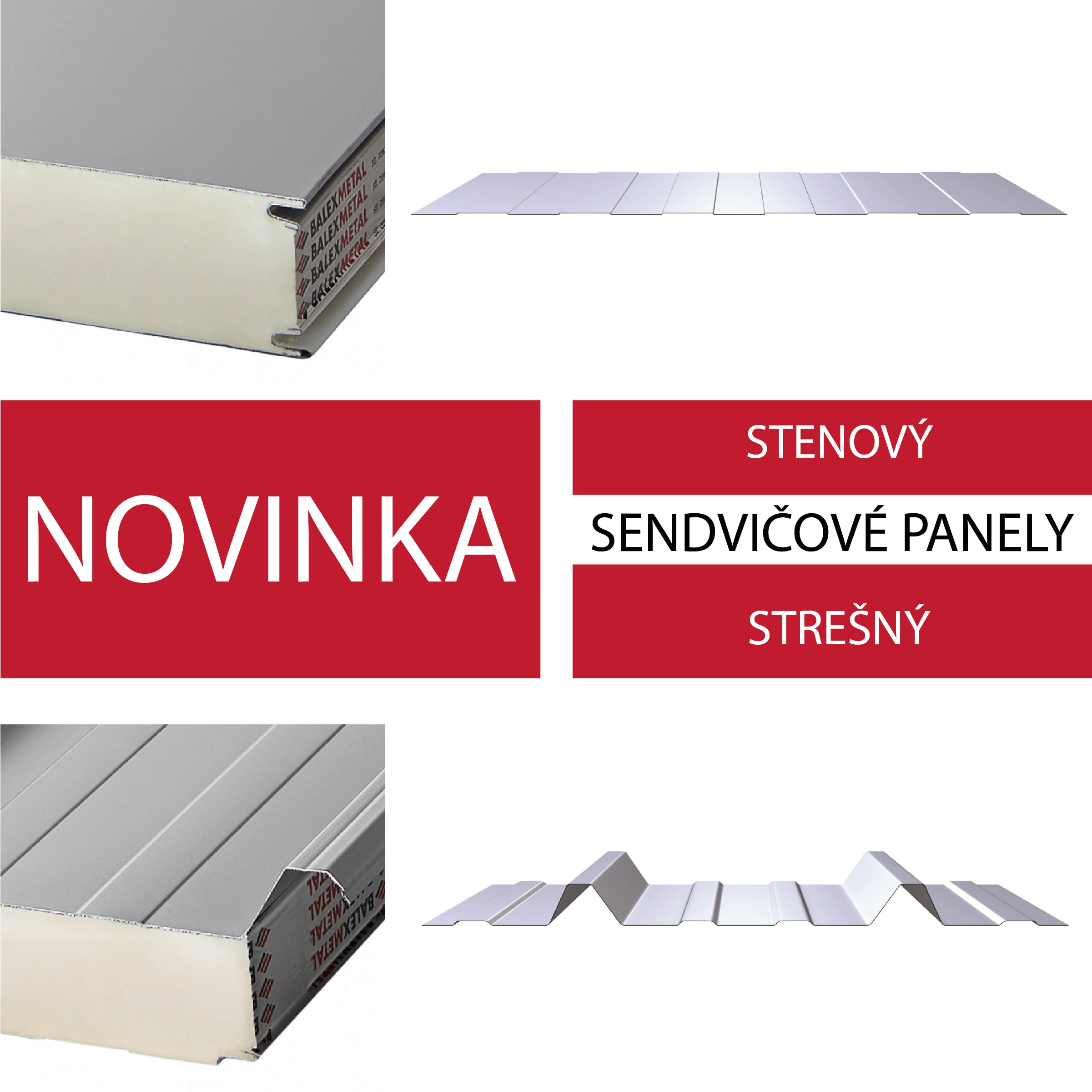 Sendvičové panely PUR-PIR Standard! 🏗️ Novinka na sklade