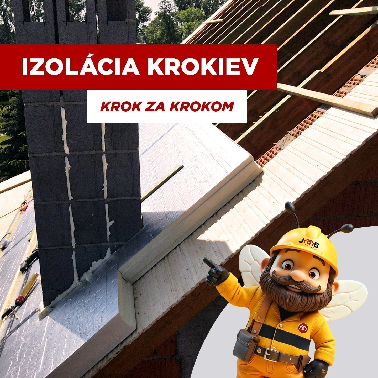 04/10 PIR dosky: Izolácia krokiev krok za krokom