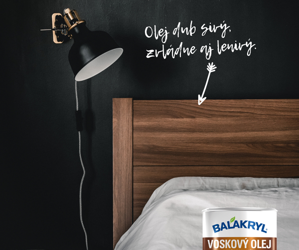 BALAKRYL VOSKOVÝ OLEJ na drevo interiér