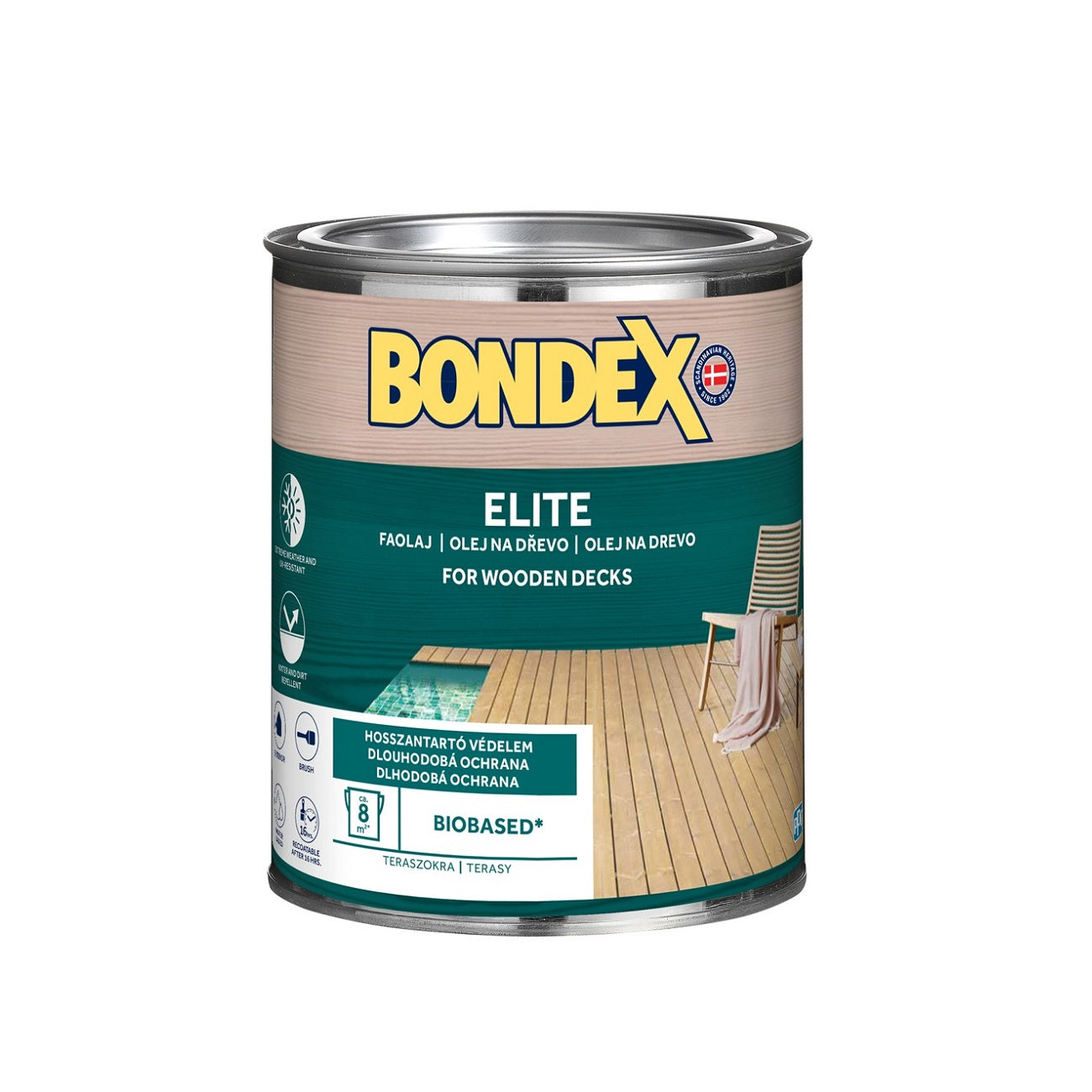BONDEX ELITE napúšťací ochranný olej na drevo exteriér