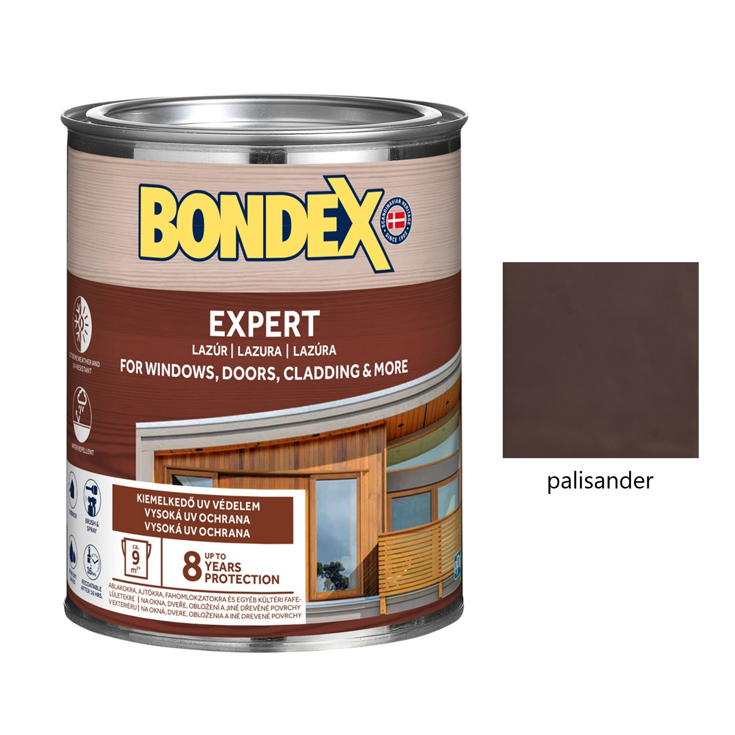 BONDEX EXPERT hrubovrstvá syntetická lazúra na drevo - oregonská borovica