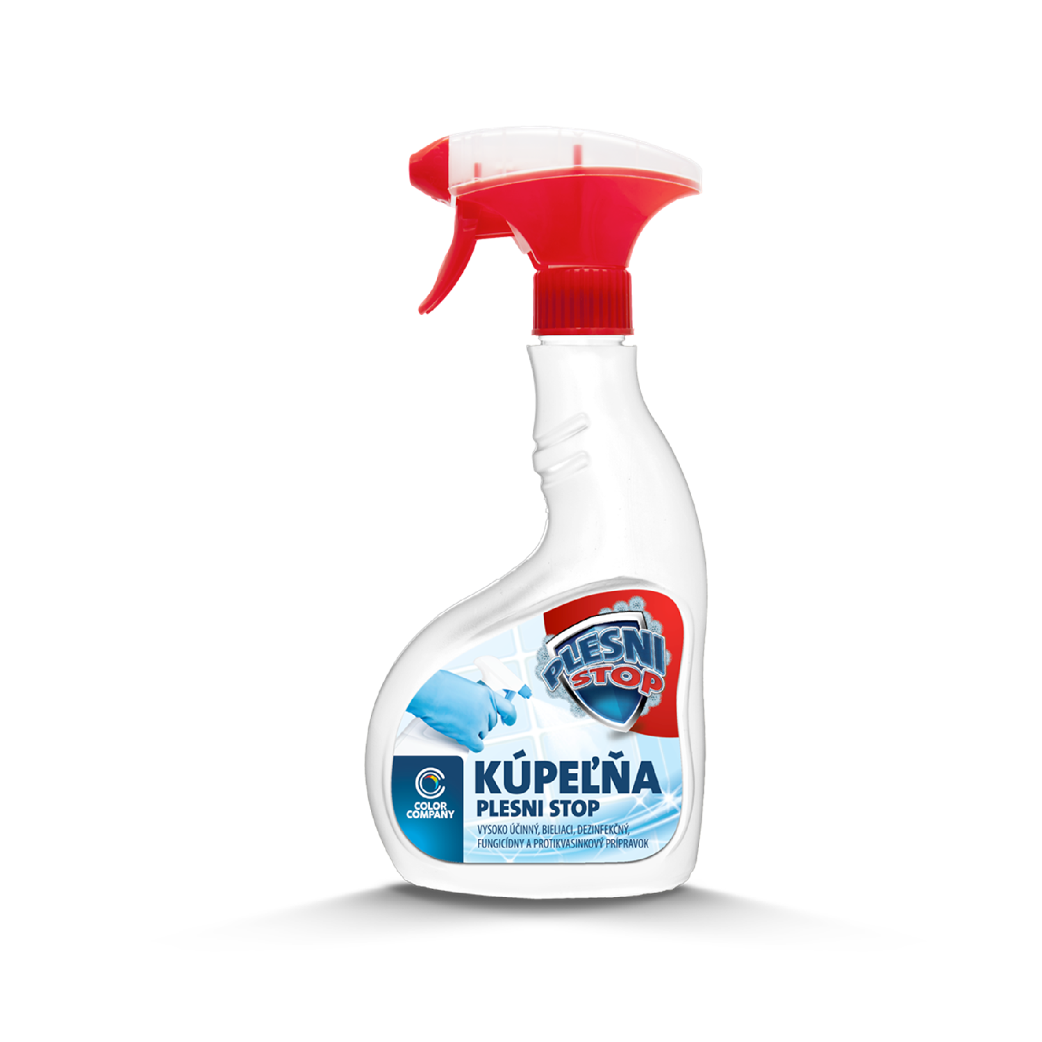 COLOR COMPANY PLESNISTOP KÚPEĽŇA vysoko účinný bieliaci a protiplesňový prostriedok 0,5 l