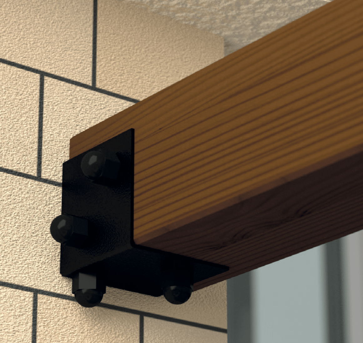 DOMAX GPPS pätka stĺpa pergoly