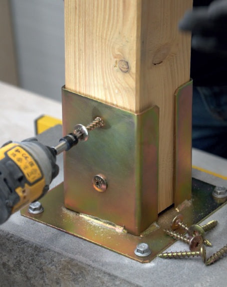 DOMAX CTO skrutka pre záhradnú architektúru použitie