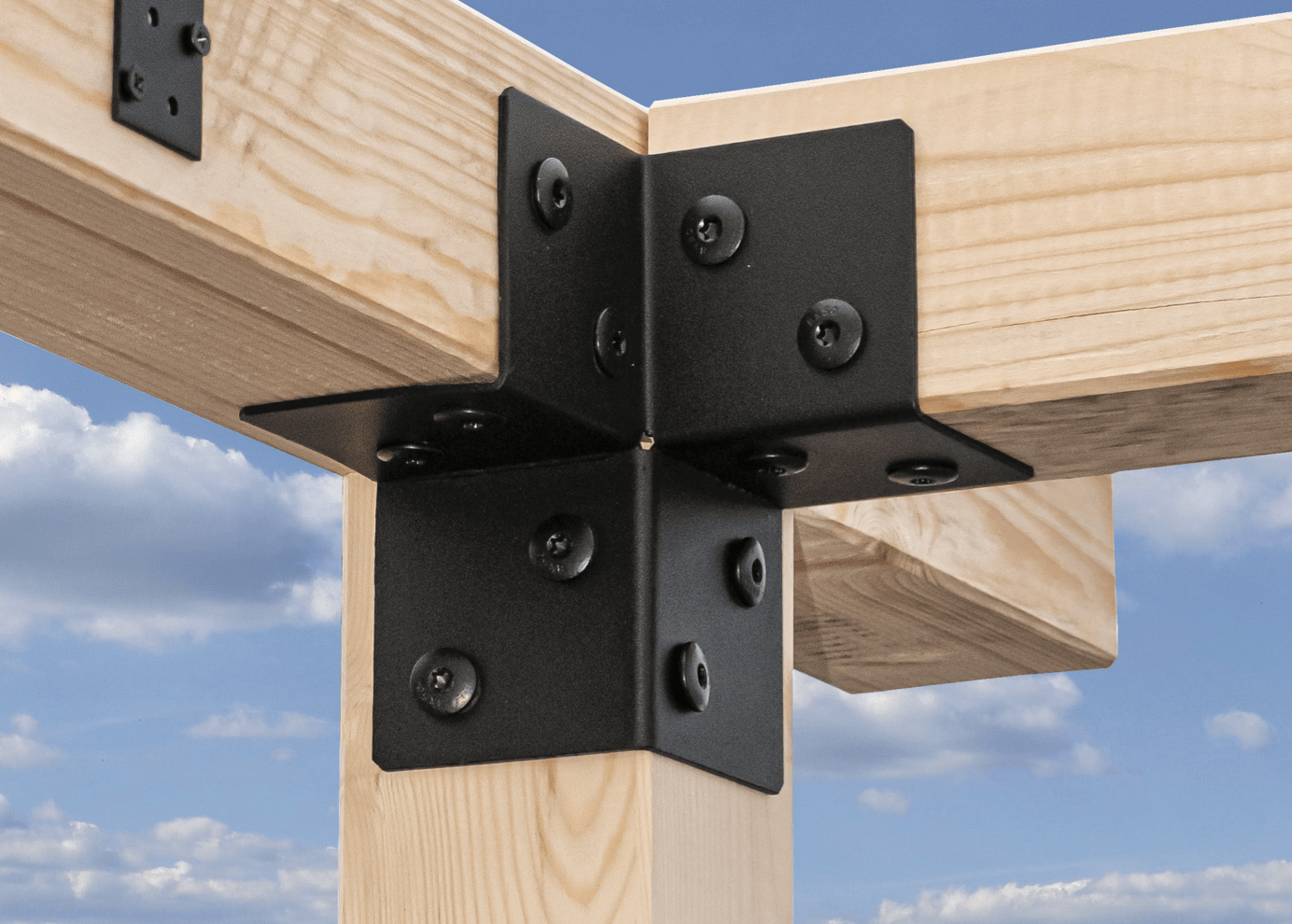 DOMAX GPLN pergolová rohová spojka - rozmer