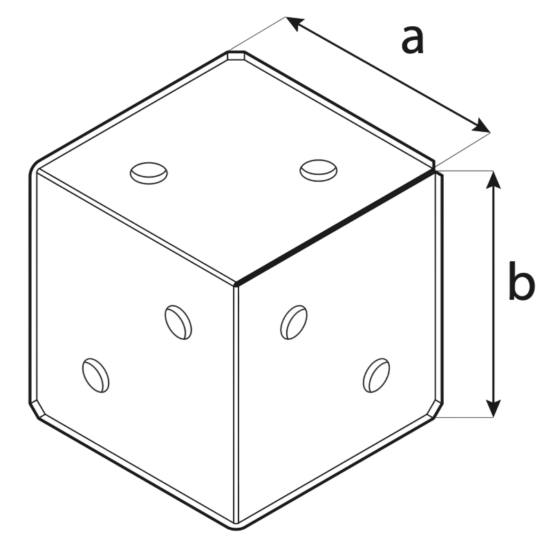 DOMAX GPPS pätka stĺpa pergoly