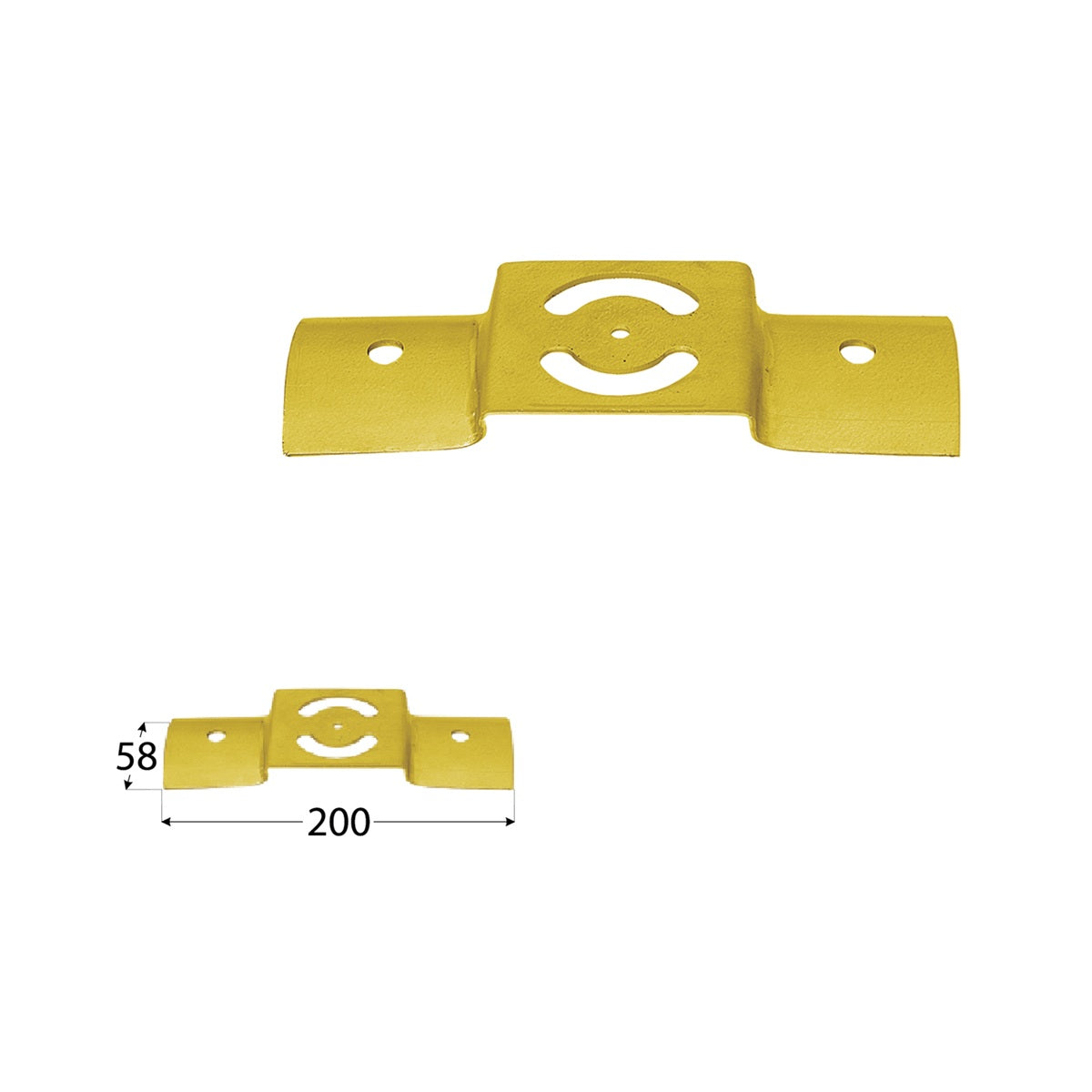 DOMAX LBO 2 spojka okrúhlych trámov typu T