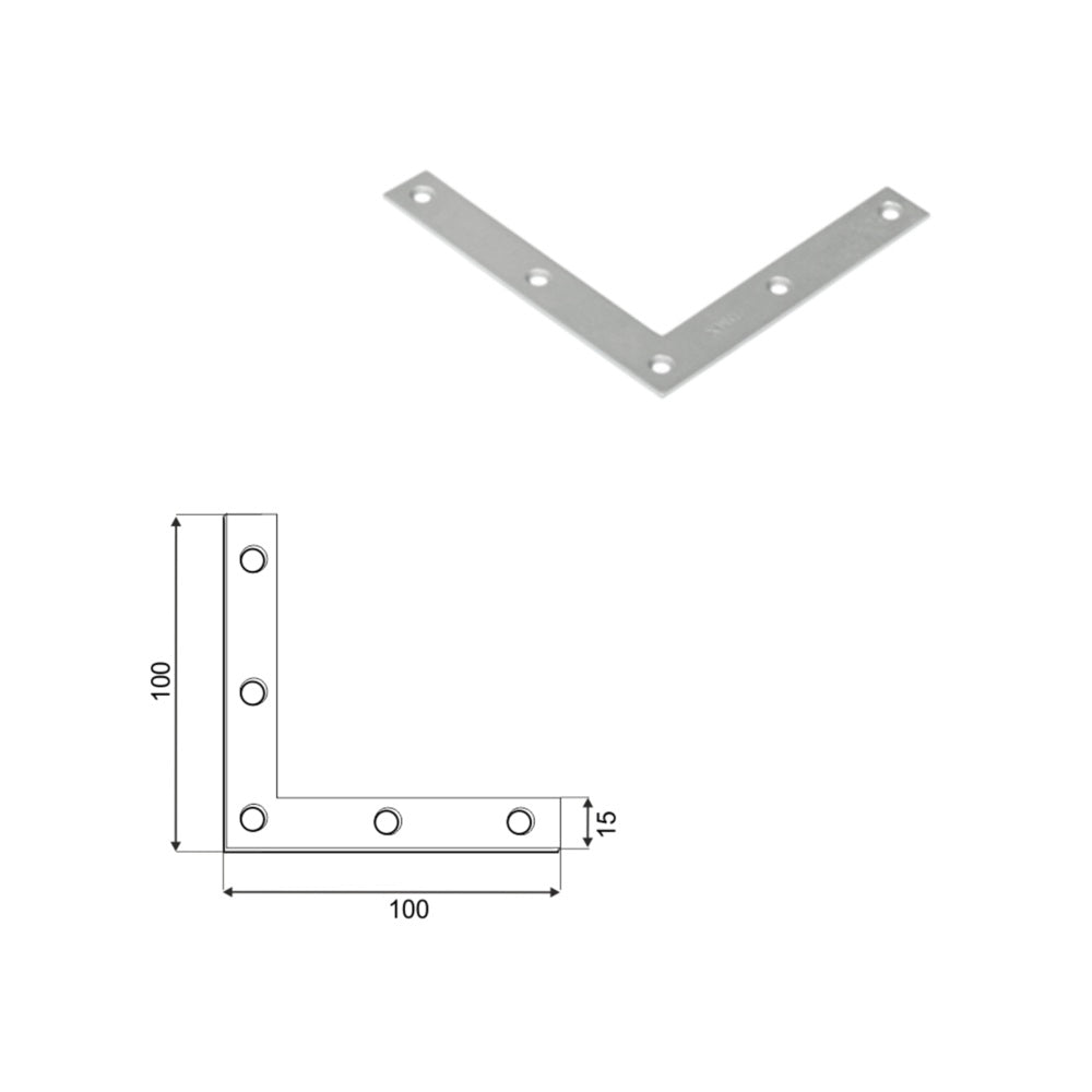 DOMAX NA 75 montážny rohovník