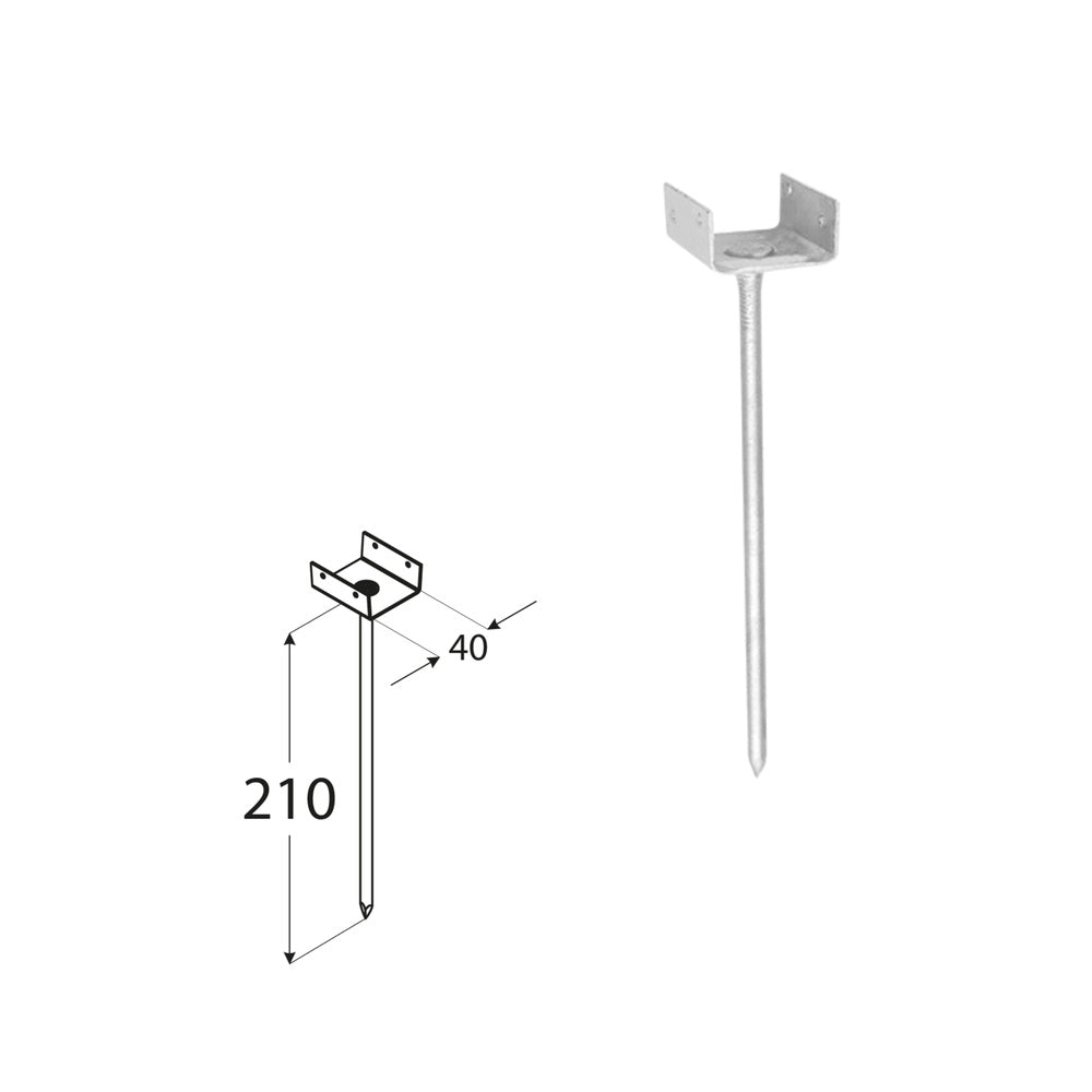 DOMAX PD 310-50 podpera na strešné laty