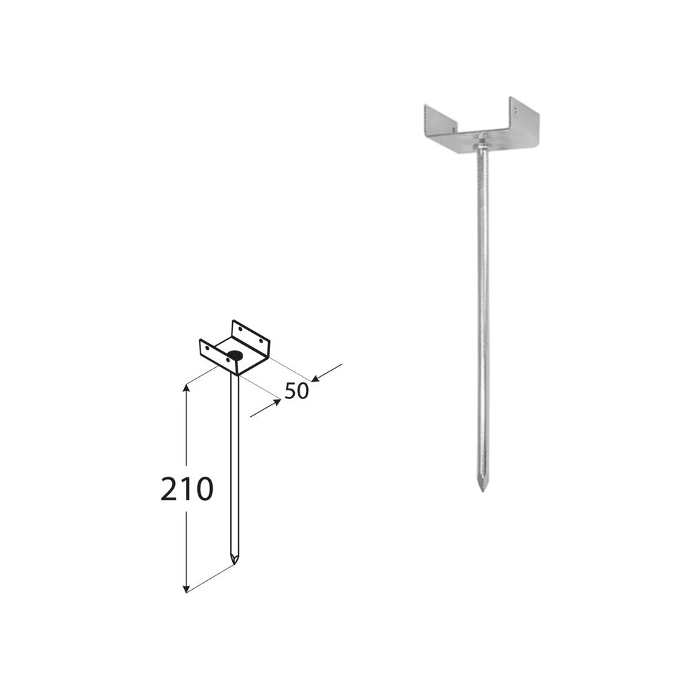 DOMAX PD podpera na strešné laty montáž