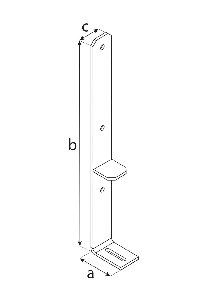 DOMAX PSF pätka stĺpika typu F