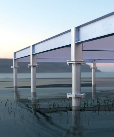 DOMAX PWB predĺženie pätky stĺpika PWM montáž