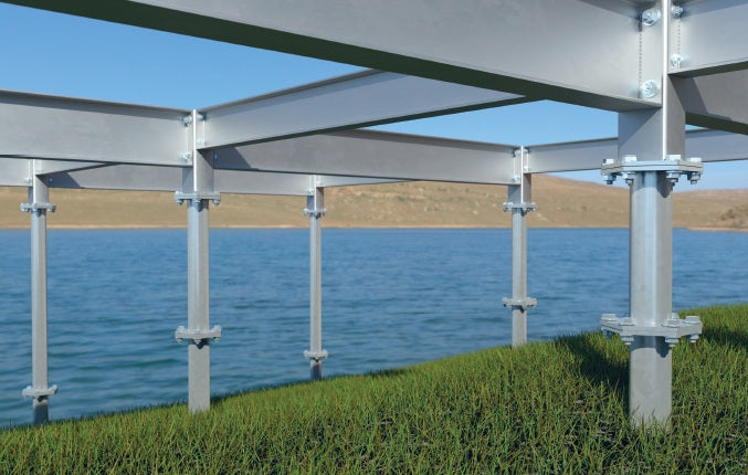 DOMAX PWB predĺženie pätky stĺpika PWM upevnenie