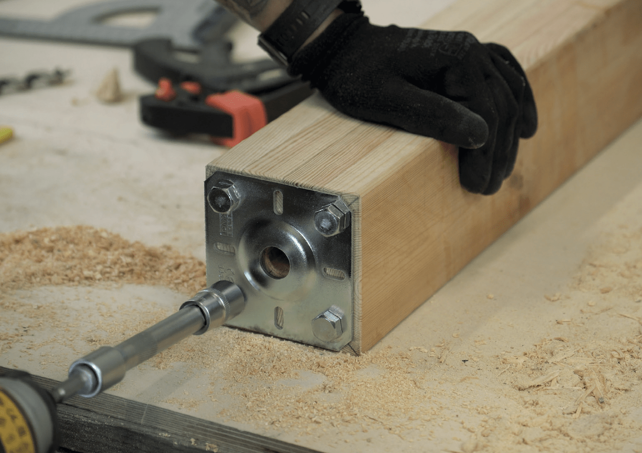 DOMAX PWD Ø10 mm skrutka do dreva - 50 mm