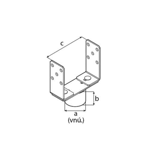 DOMAX PWOM adaptér pre základňu stĺpa