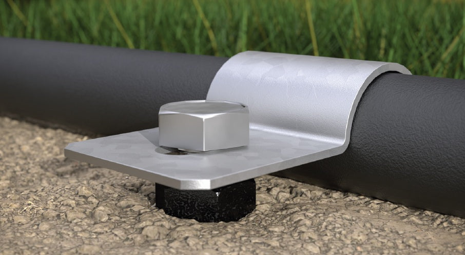 DOMAX PWT kotva na zaskrutkovanie do zeme so závitovým lôžkom montovanie