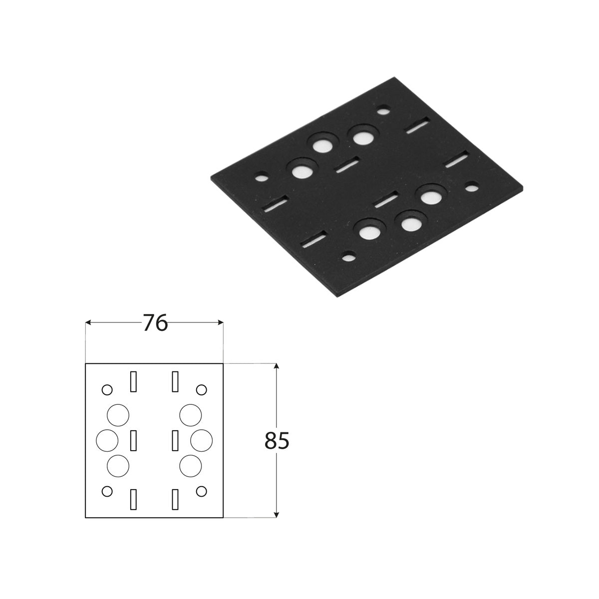 DOMAX SDLZ 1 spojka na stavbu pergol a hojdačiek