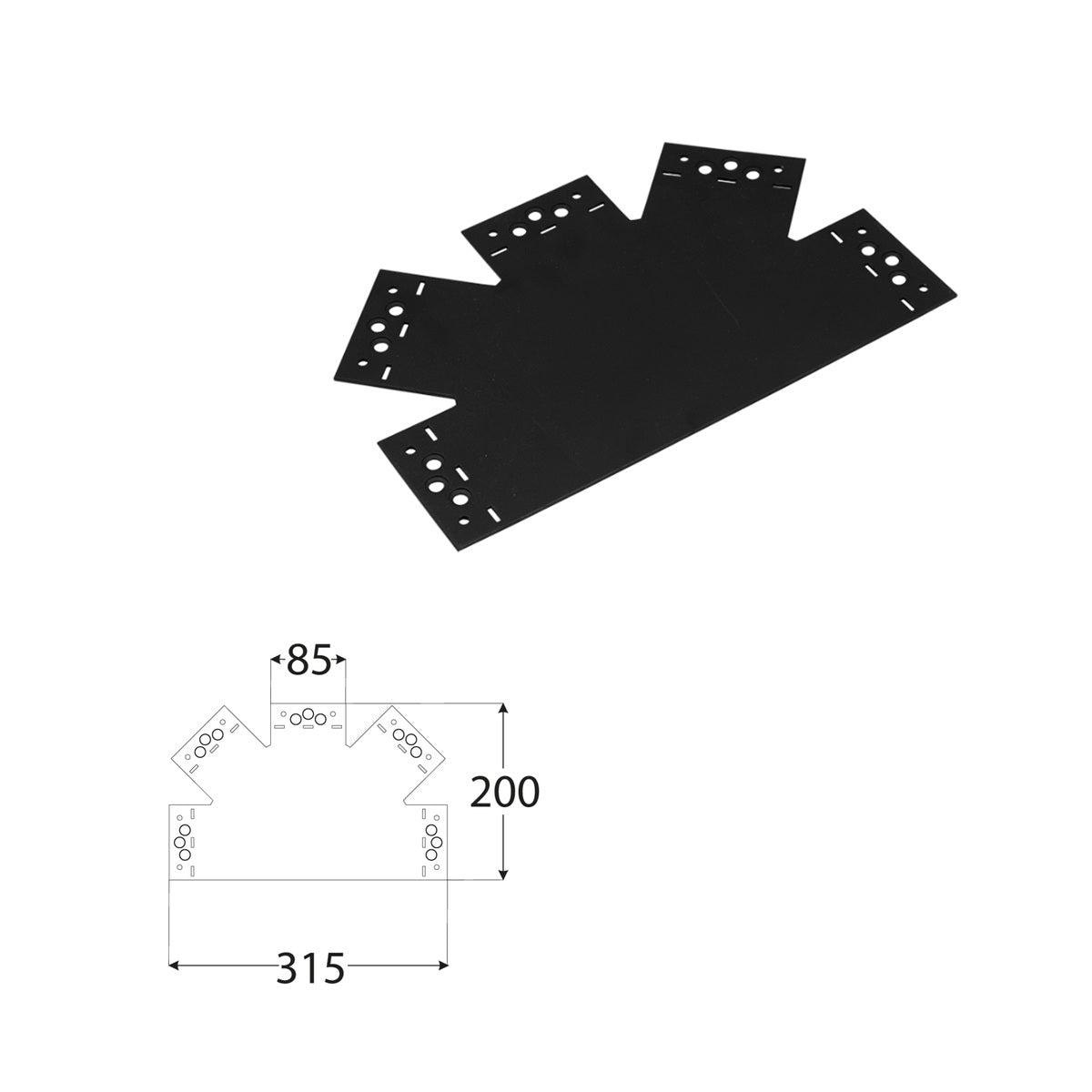 DOMAX SDLPC 1 spojka na stavbu pergol a hojdačiek