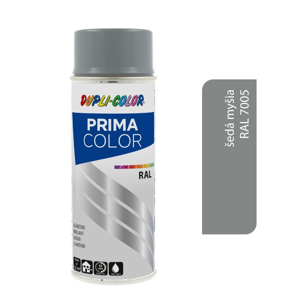 DUPLI COLOR Prima Akrylová farba v spreji RAL 7001 Striebrošedá
