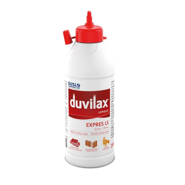 Duvilax Expres LS stolárske lepidlo na drevo 250 g