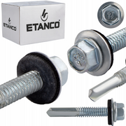 ETANCO GT 12 Ø5,5 mm skrutka na upevňovanie plechov s podložkou Z14