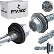 ETANCO GT 5 Ø5,5 mm skrutka na upevňovanie plechov s podložkou Z14