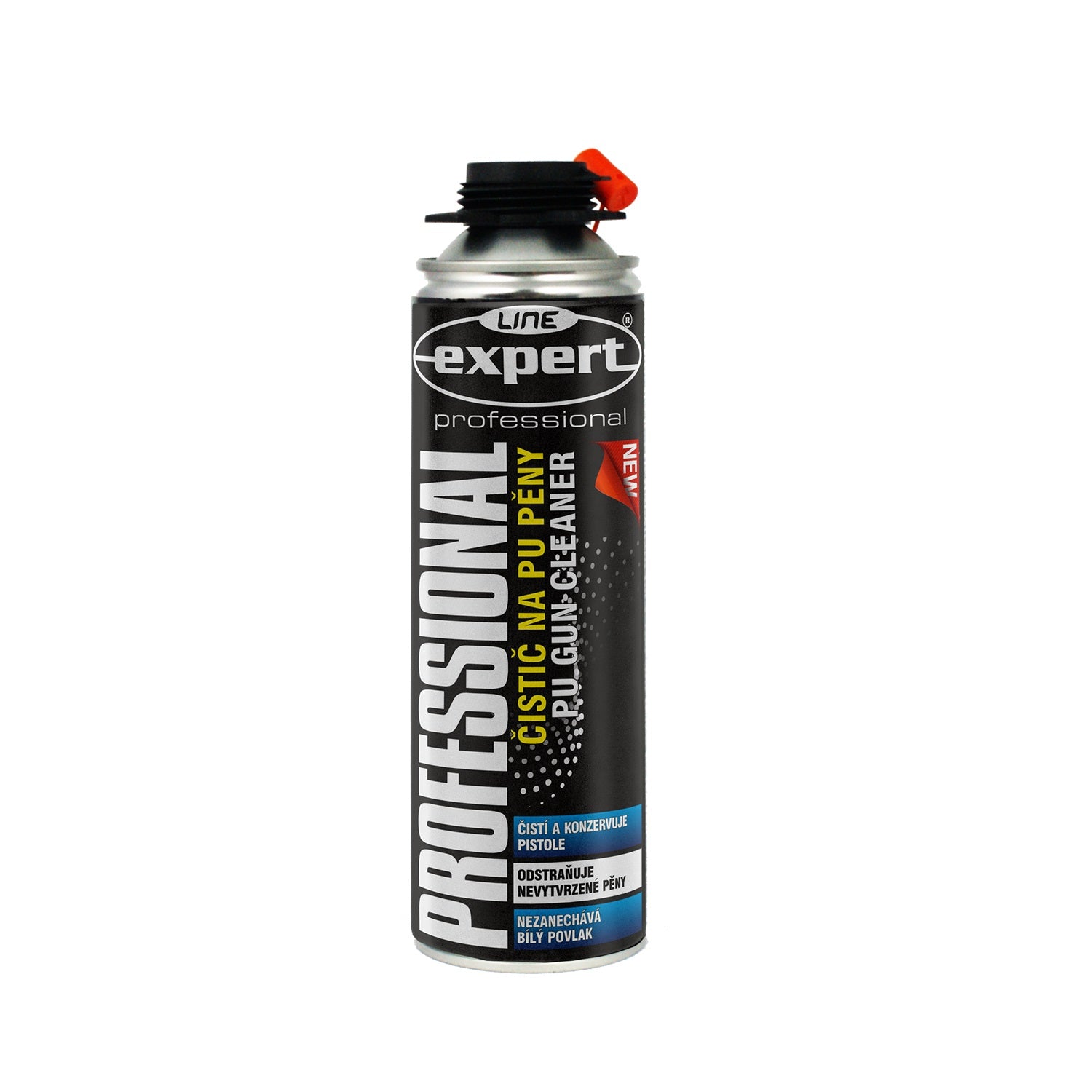 EXPERT LINE PROFESSIONAL čistič pištolí na PUR peny 500 ml