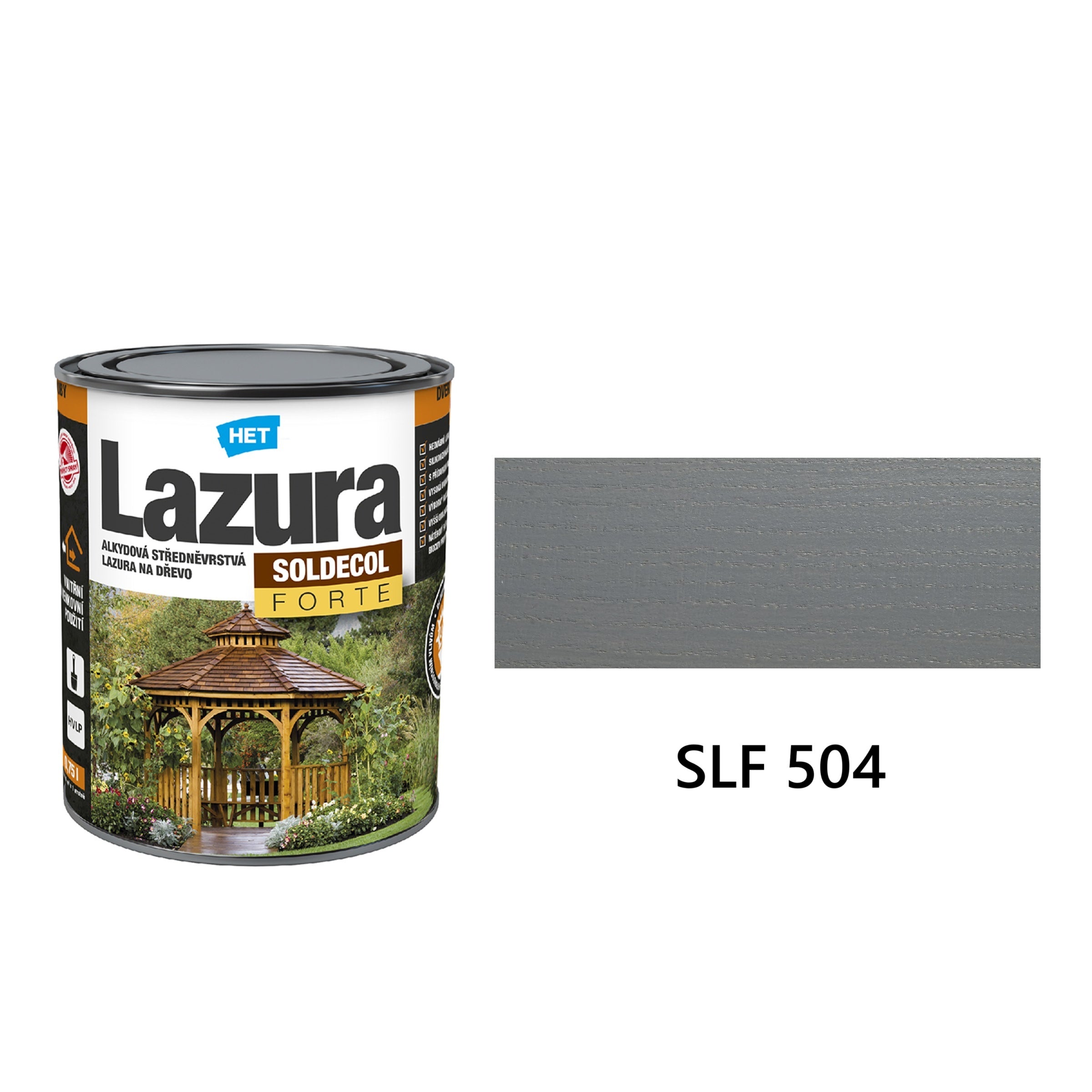 HET SOLDECOL Lazúra FORTE SF 504