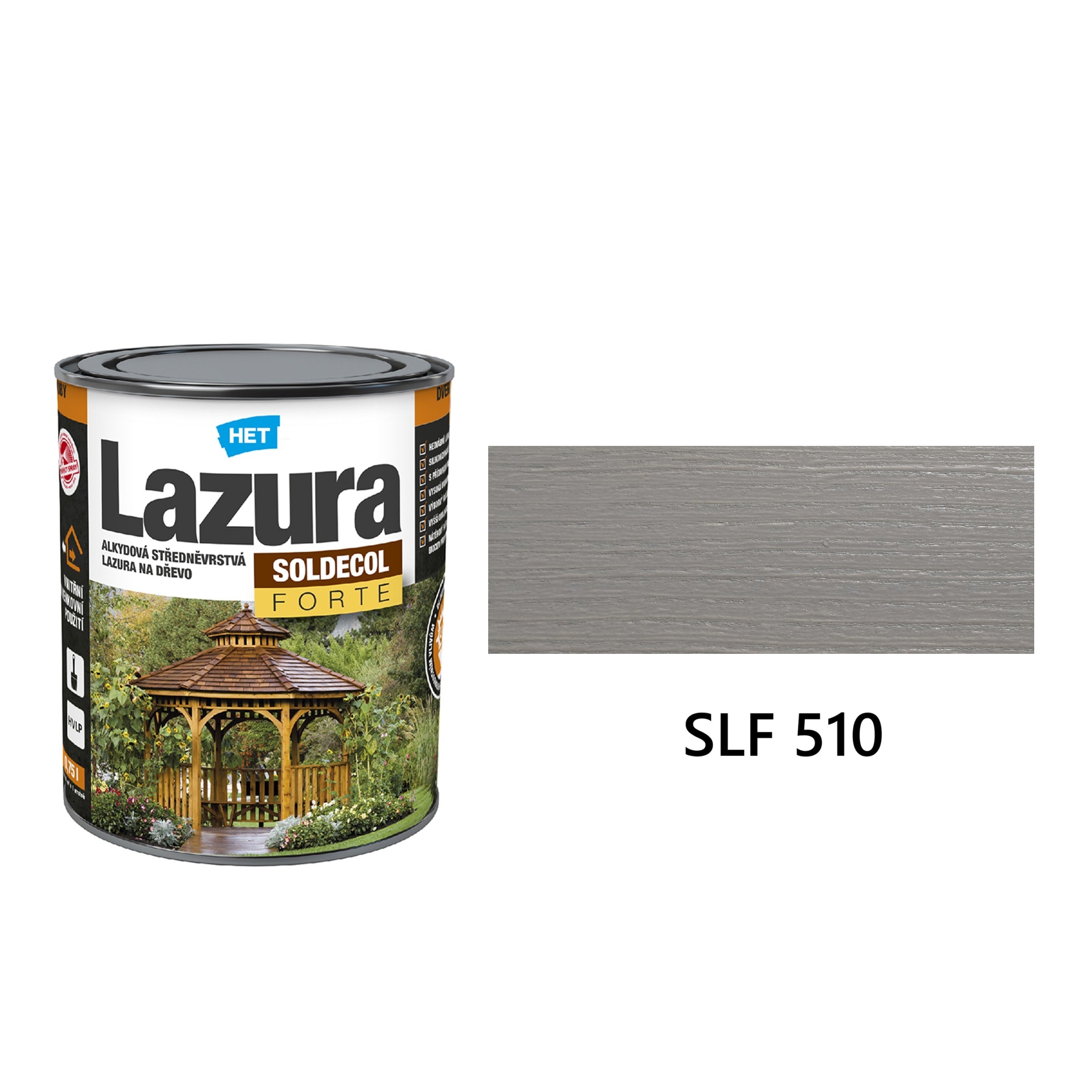 HET SOLDECOL Lazúra FORTE SF 504