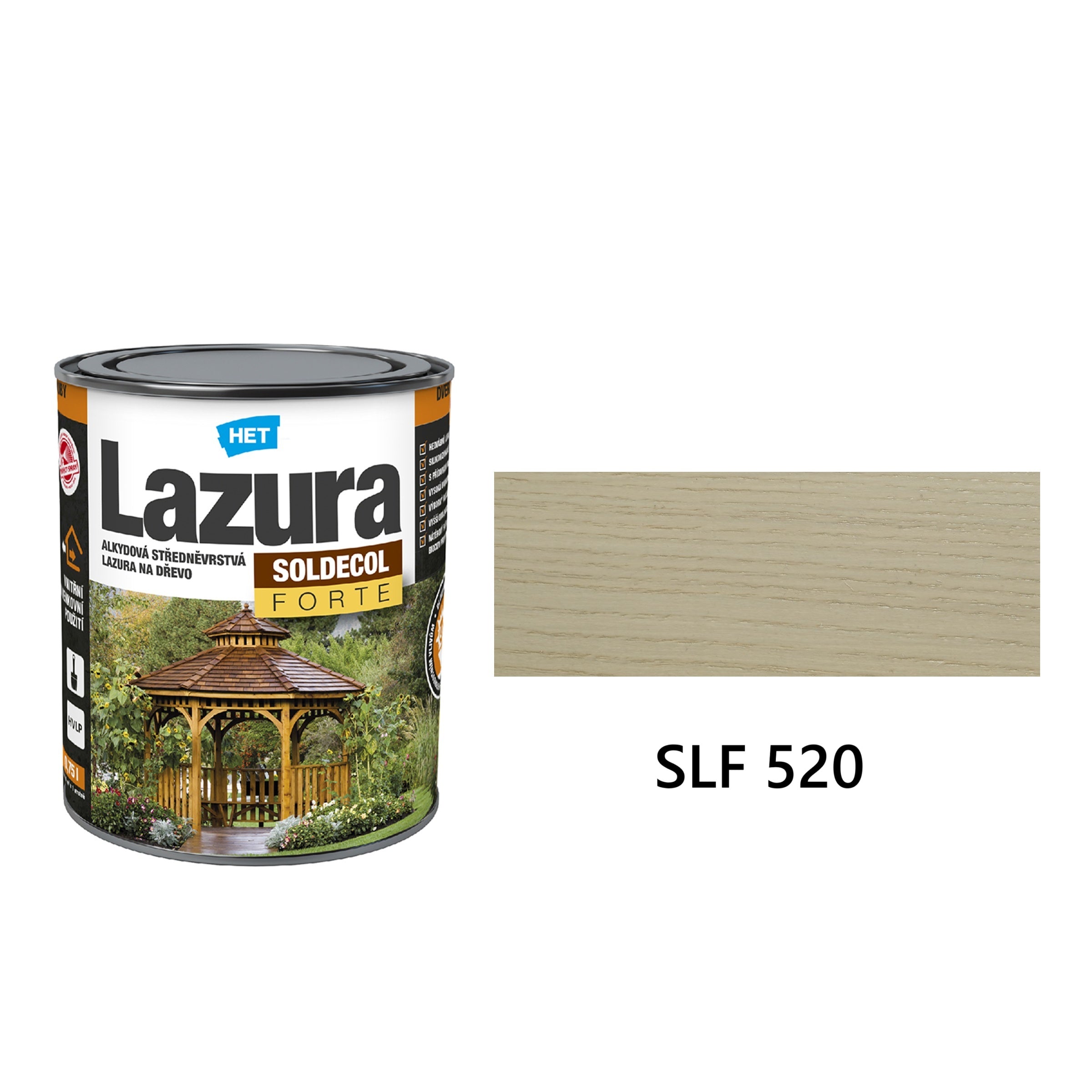 HET SOLDECOL Lazúra FORTE SLF 510