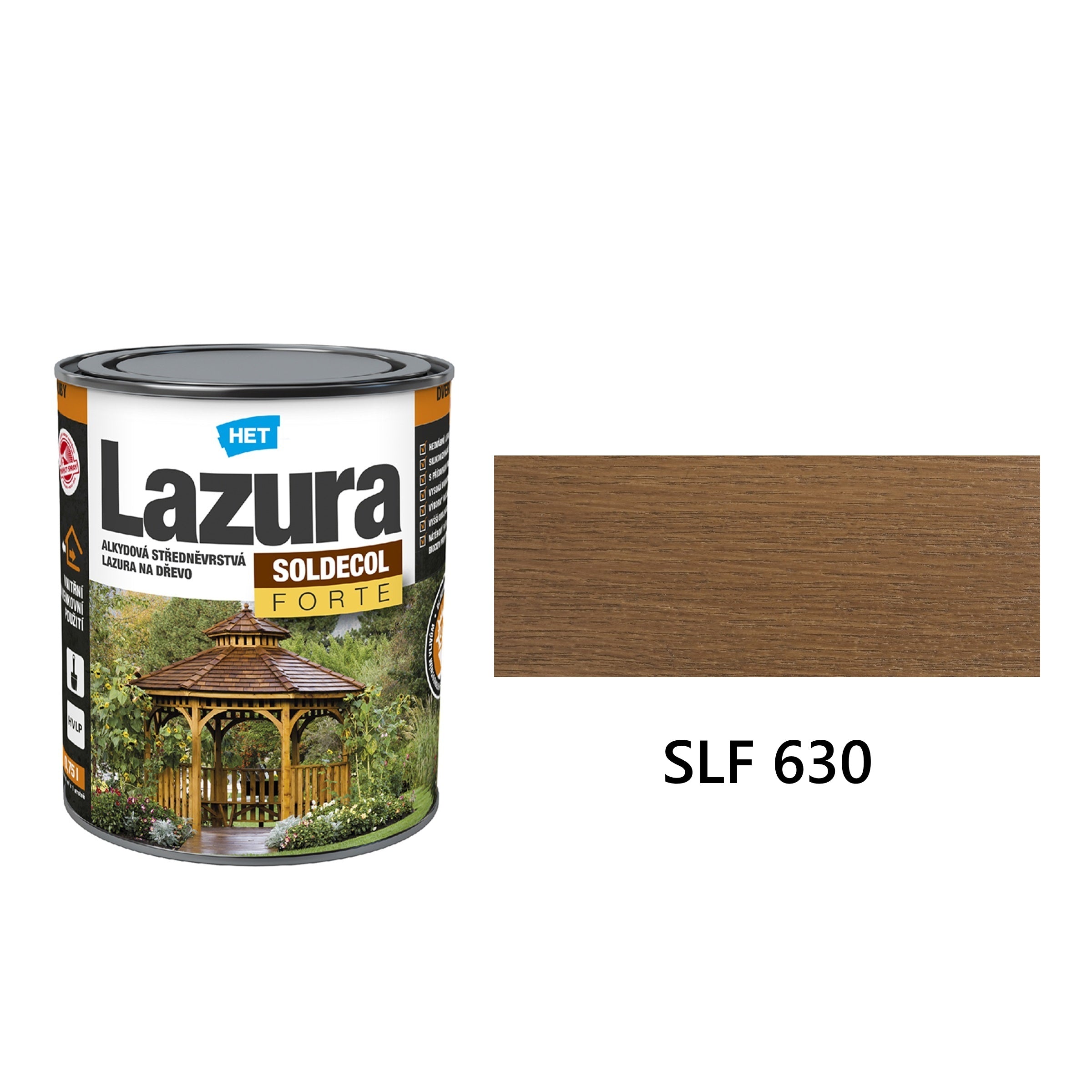 HET SOLDECOL Lazúra FORTE SLF  618