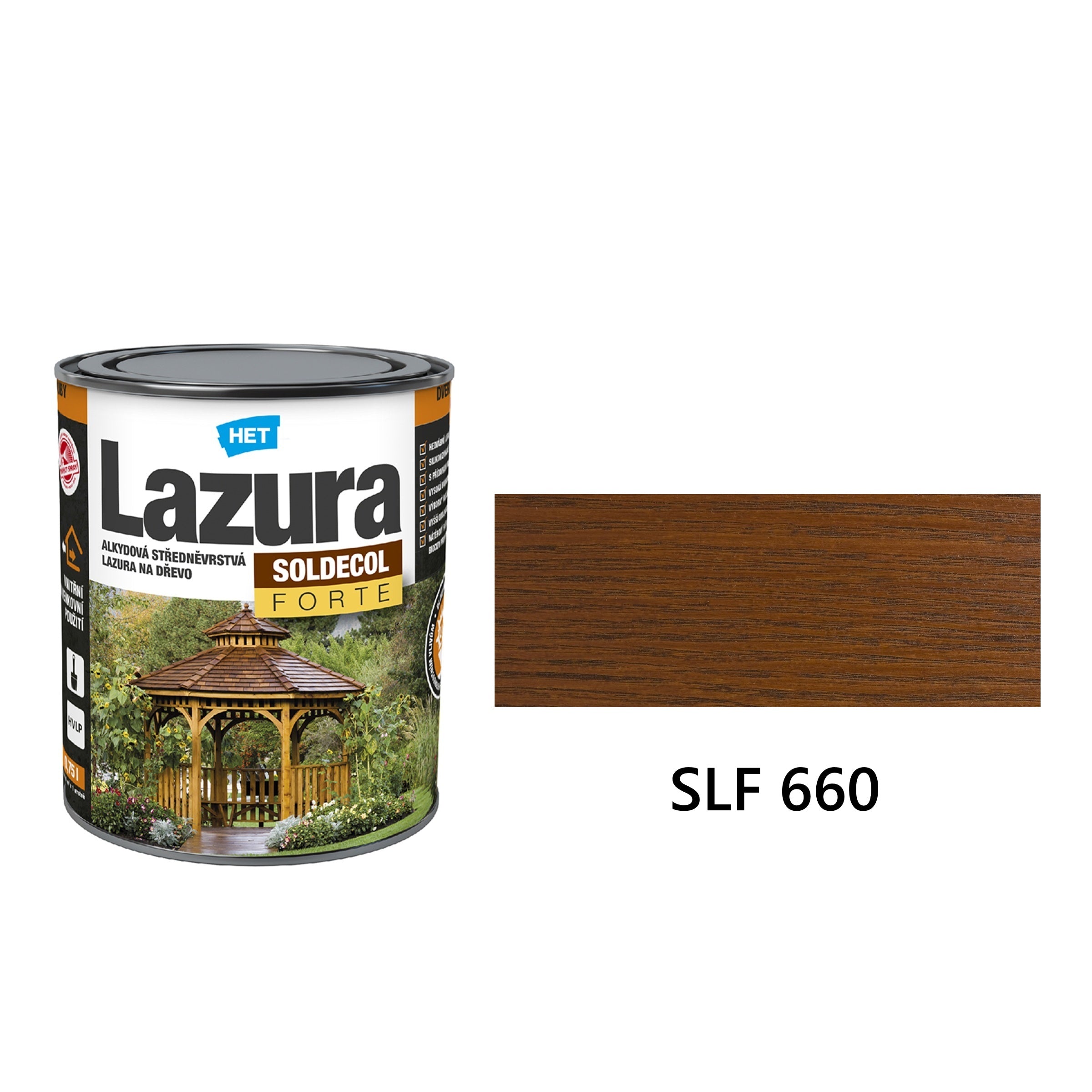 HET SOLDECOL Lazúra FORTE SLF  610